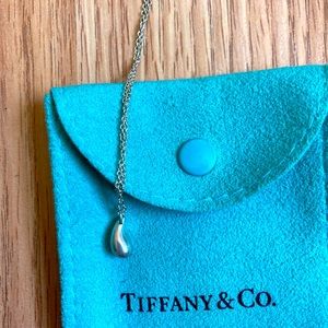 Authentic Tiffany & Co Teardrop Necklace